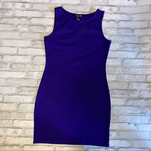 Forever 21 purple body on dress